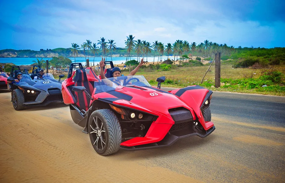 Приключение на Slingshot в Пунта-Кане